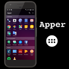 App launcher drawer-icoon