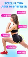 1 Schermata Fitness Femminile App