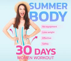 Female Fitness - Women Workout पोस्टर