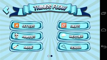 Kids Game: Things Flow capture d'écran 1