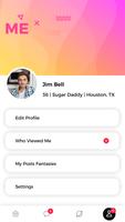Sugar Daddy Meet & Dating Arrangement App - SD اسکرین شاٹ 3
