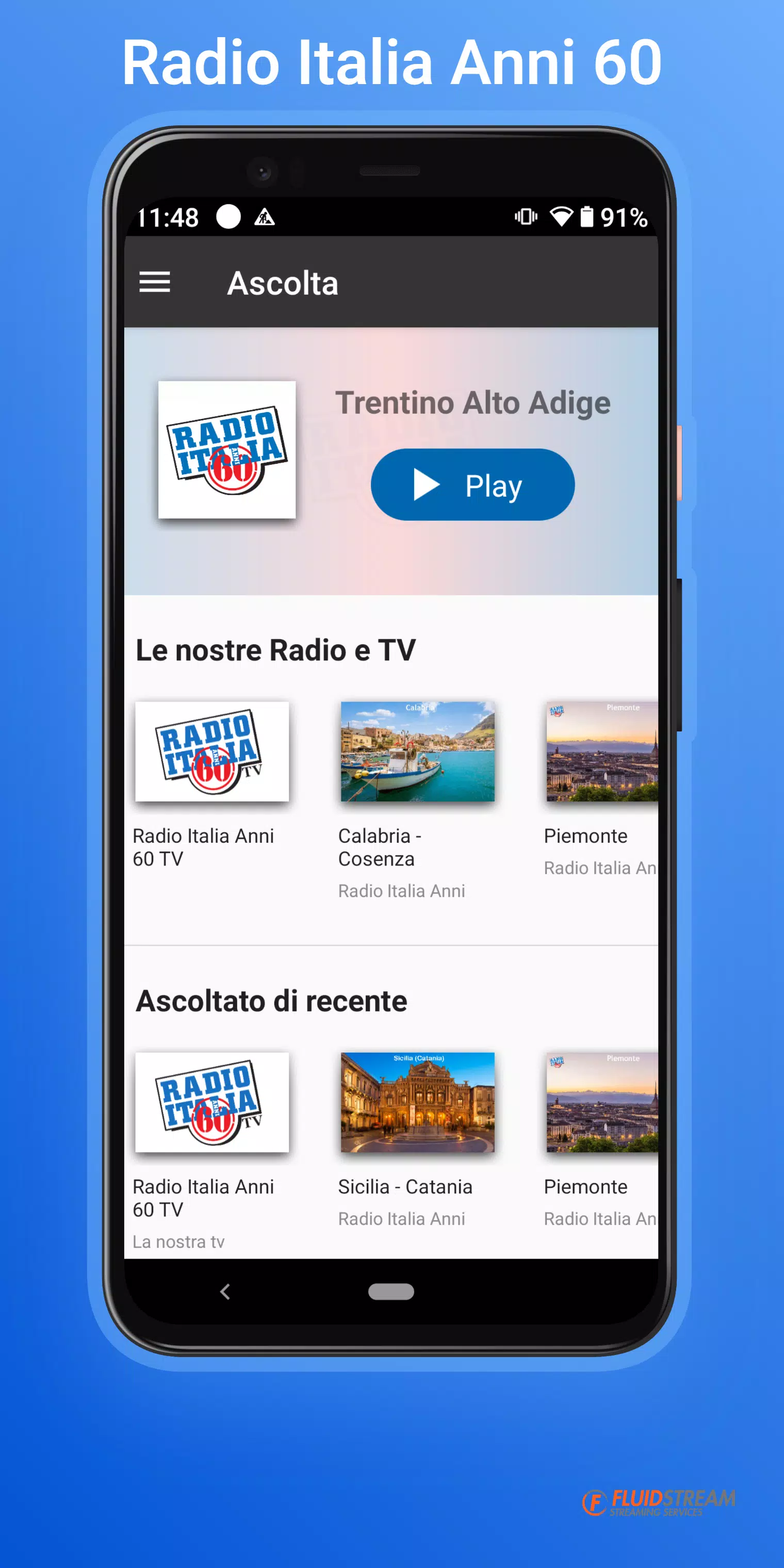 Radio Italia Anni 60 APK per Android Download