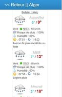 Météo Algérie capture d'écran 2