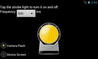 1 Schermata Strobe Light