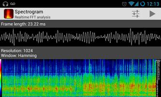 Spectrogram capture d'écran 1