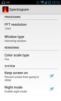 Spectrogram capture d'écran 2