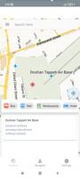 Tehran Iran Offline Map Affiche