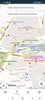 Addis Ababa Offline Map تصوير الشاشة 1