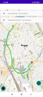 Bruges Belgium Offline Map poster