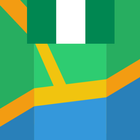 Lagos Nigeria Offline Map أيقونة