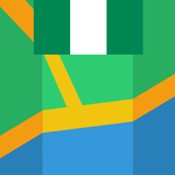 Lagos Nigeria Offline Map icône