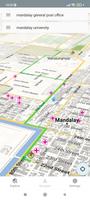 Mandalay Myanmar Offline Map تصوير الشاشة 1