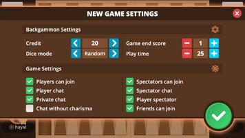 Backgammon Online screenshot 2