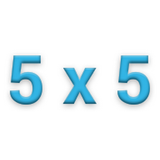 table de multiplication icône