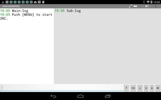 AiCiA - Android IRC Client 寄付版 スクリーンショット 2