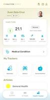 Halcyon Health Tracker App ポスター