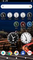 World Clock Widget تصوير الشاشة 1