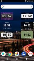 World Clock Widget 스크린샷 1