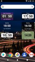 World Clock Widget скриншот 1