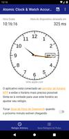 Atomic Clock & Watch Accuracy Cartaz