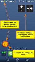 Brightness Control & Dimmer الملصق