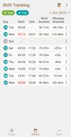 Shift Tracking ภาพหน้าจอ 1