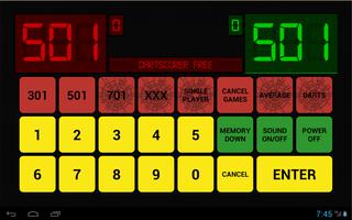 DartScorer Free screenshot 1