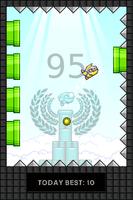 Flapping Cage: Avoid Spikes โปสเตอร์
