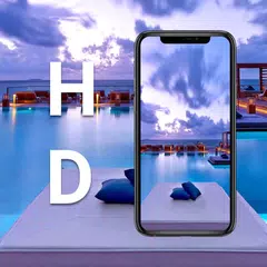 HD Wallpaper-Luxury Beach