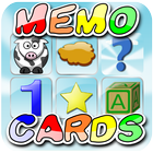 Memo cards 4 kids icon