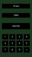 برنامه‌نما hexadecimal calculator عکس از صفحه