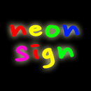 neon signage display APK
