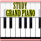 pratique du piano (étudier) icône