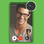 Fake video call - FakeTime for Messenger icon