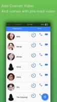 Fake video call - FakeTime for Messenger imagem de tela 2