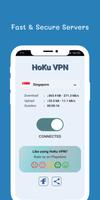برنامه‌نما HoKu VPN عکس از صفحه