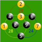 Circle Math Puzzle Free icône