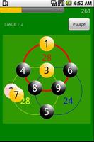 Circle Math Puzzle Free capture d'écran 1