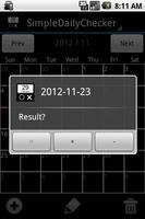 SimpleDailyChecker - Done app capture d'écran 1