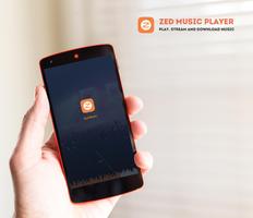 Zedmusic Player - search, stre plakat
