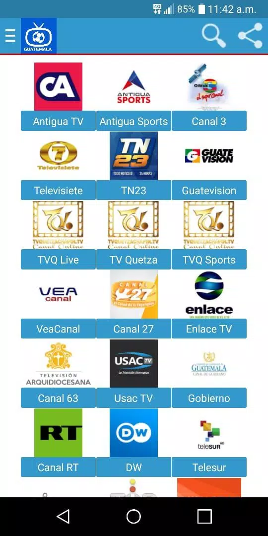 canal empieza la acción Siempre Radios & TV de Guatemala en Vivo HD APK pour Android Télécharger