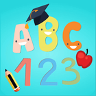 ABC 123 Jeux pour enfants icône