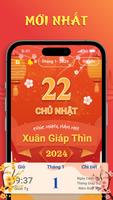 Lịch Vạn Niên 2024 - Lịch Âm تصوير الشاشة 1
