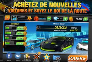 Voiture de course Affiche