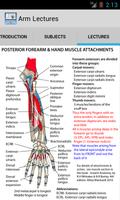 Limb Lectures in Anatomy capture d'écran 1