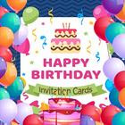 Birthday invitation maker icon