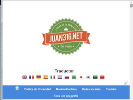 Reflexiones diarias por Juan B plakat