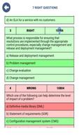 ITIL v3 Exam Tests Questions تصوير الشاشة 3