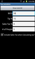 Tip Calculator پوسٹر