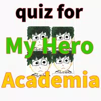 クイズ for マイ ヒーロー アカデミア英語版 Plakat